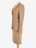 Basile Beige Two-Piece With Leather Inserts W2511.55  Vintage 