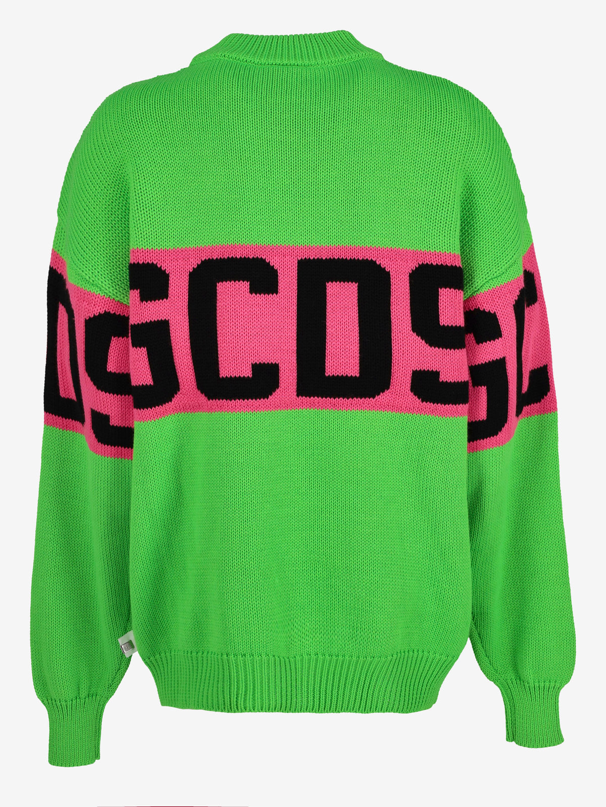GCDS Acid Green Jumper WCV250816.01  GCDS 