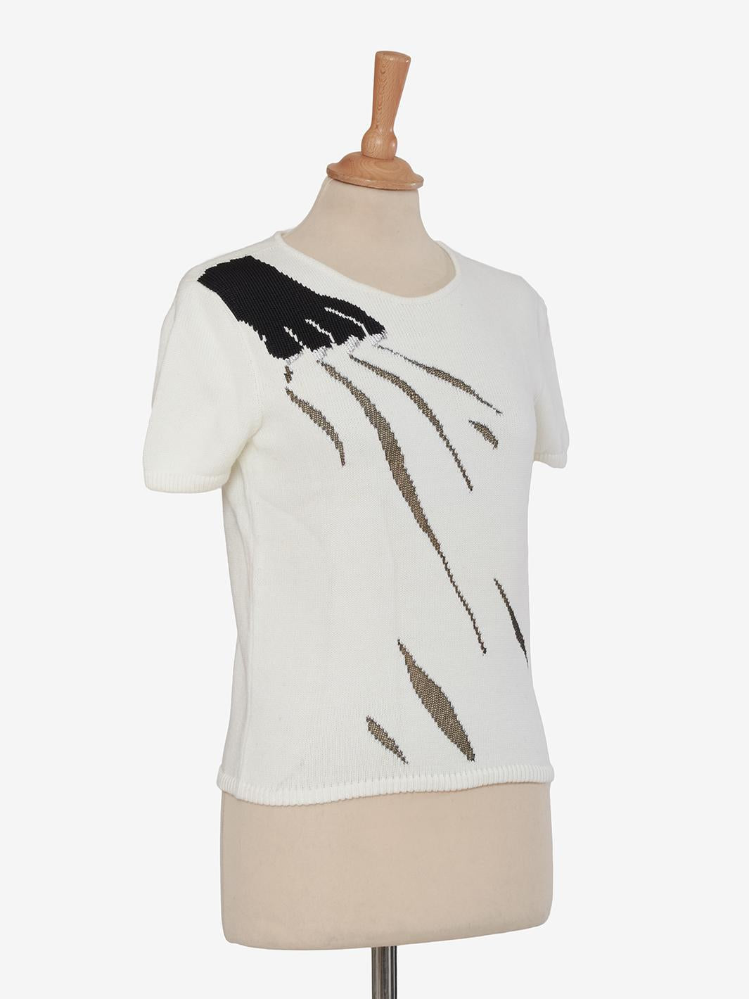 Krizia T-shirt with embroidery CVM21.90.199  Krizia 