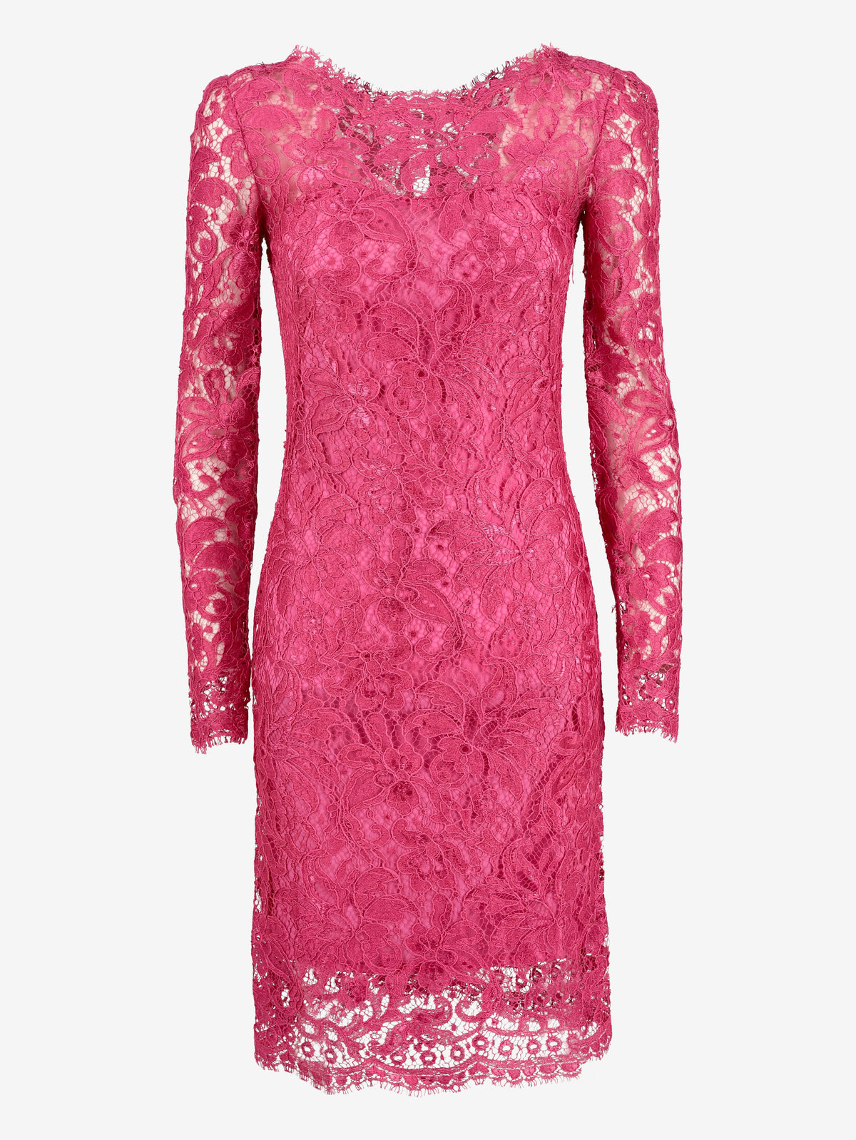 Abito in pizzo rosa Pucci
