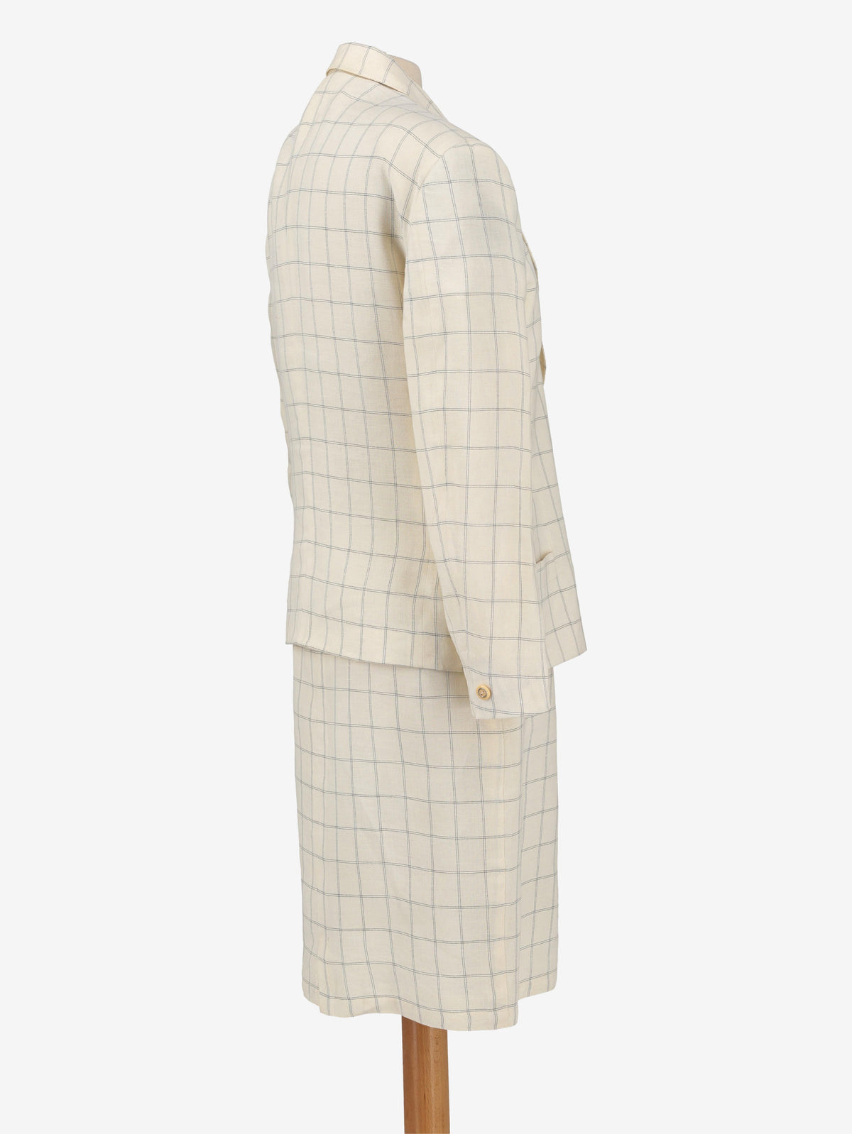 Gianni Versace Couture Checked Suit