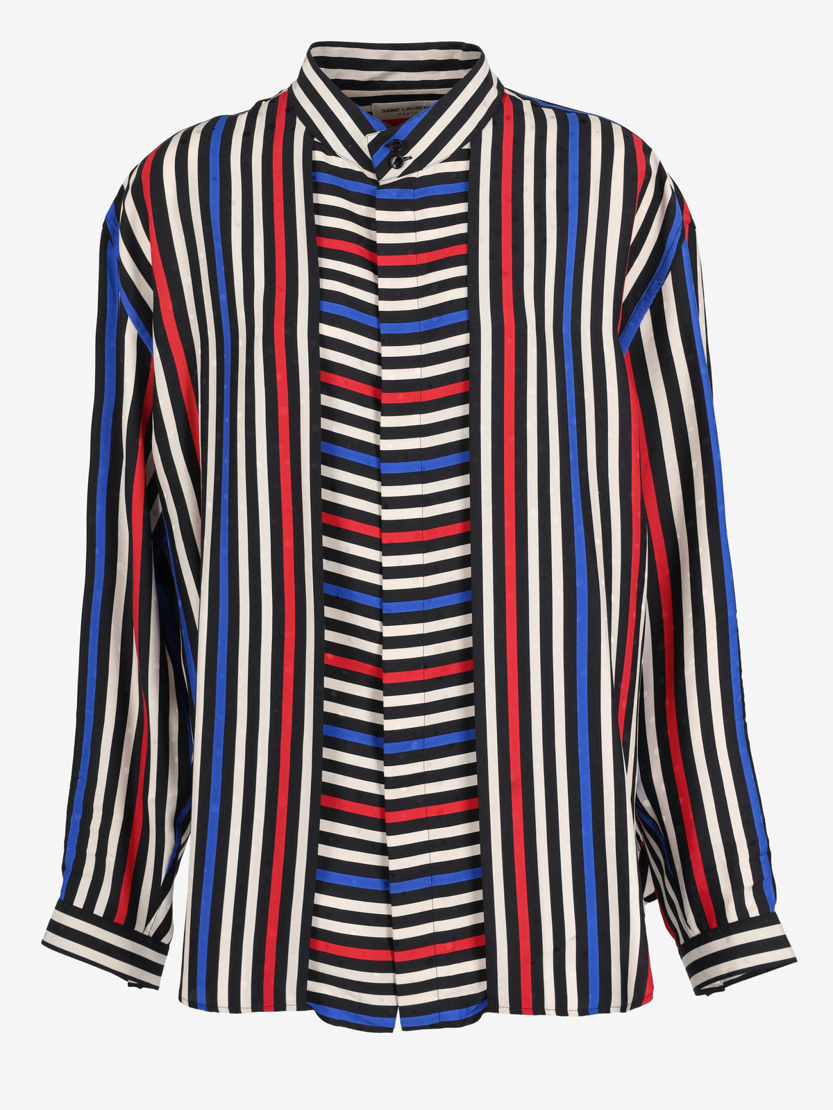 Saint Laurent Paris Striped Blouse WCV112504  Saint Laurent 
