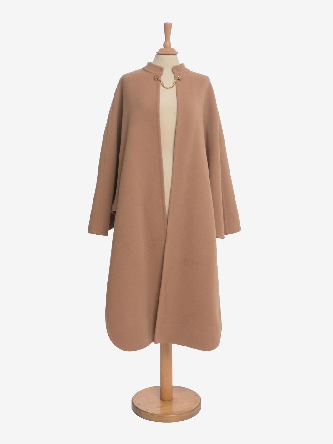 Vintage Cape With Yves Saint Laurent Buttons