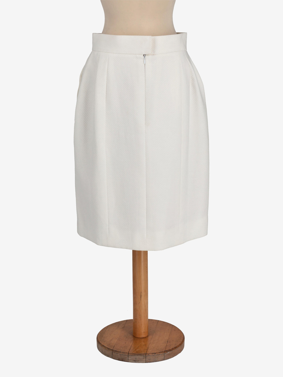 Chanel White Skirt MR120725.10  Chanel 