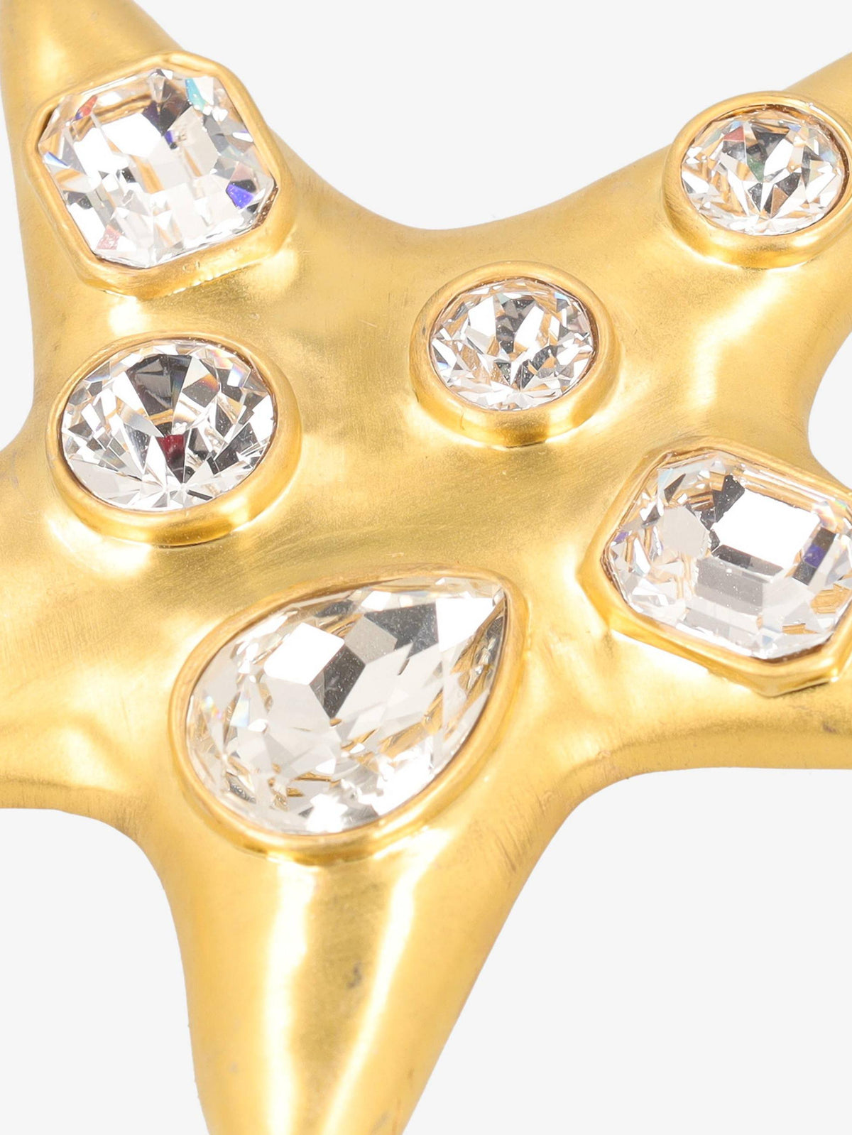 Kenneth Jay Lane Jackie Gold Star Brooch CVR24.1.135  Kenneth Jay Lane 