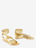 Louis Vuitton Gold Sandals W210524  Louis Vuitton 