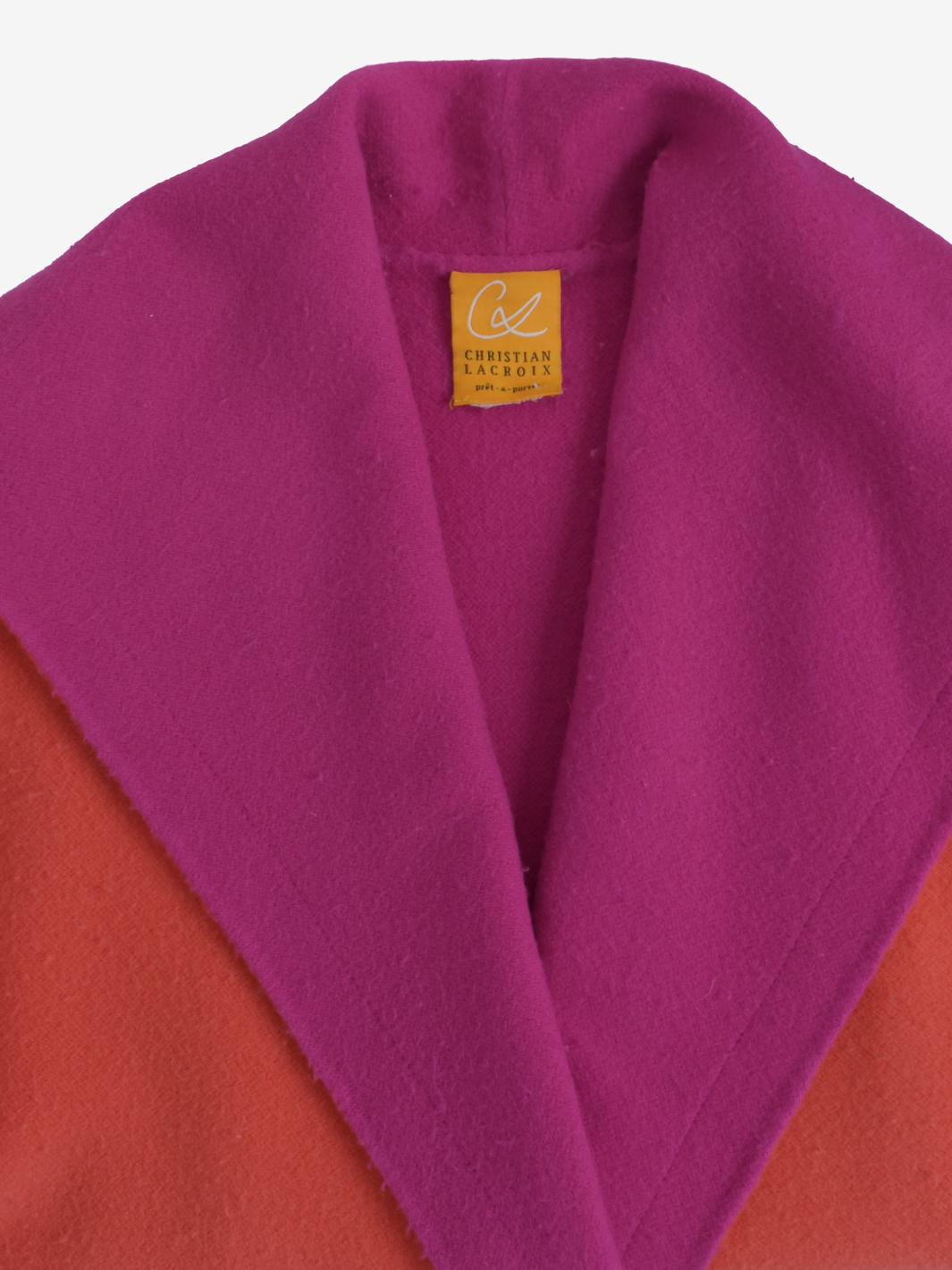 Cappotto in lana Christian Lacroix - anni '90