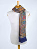 1970s silk scarf with oriental-inspired print W22050640  Vintage 