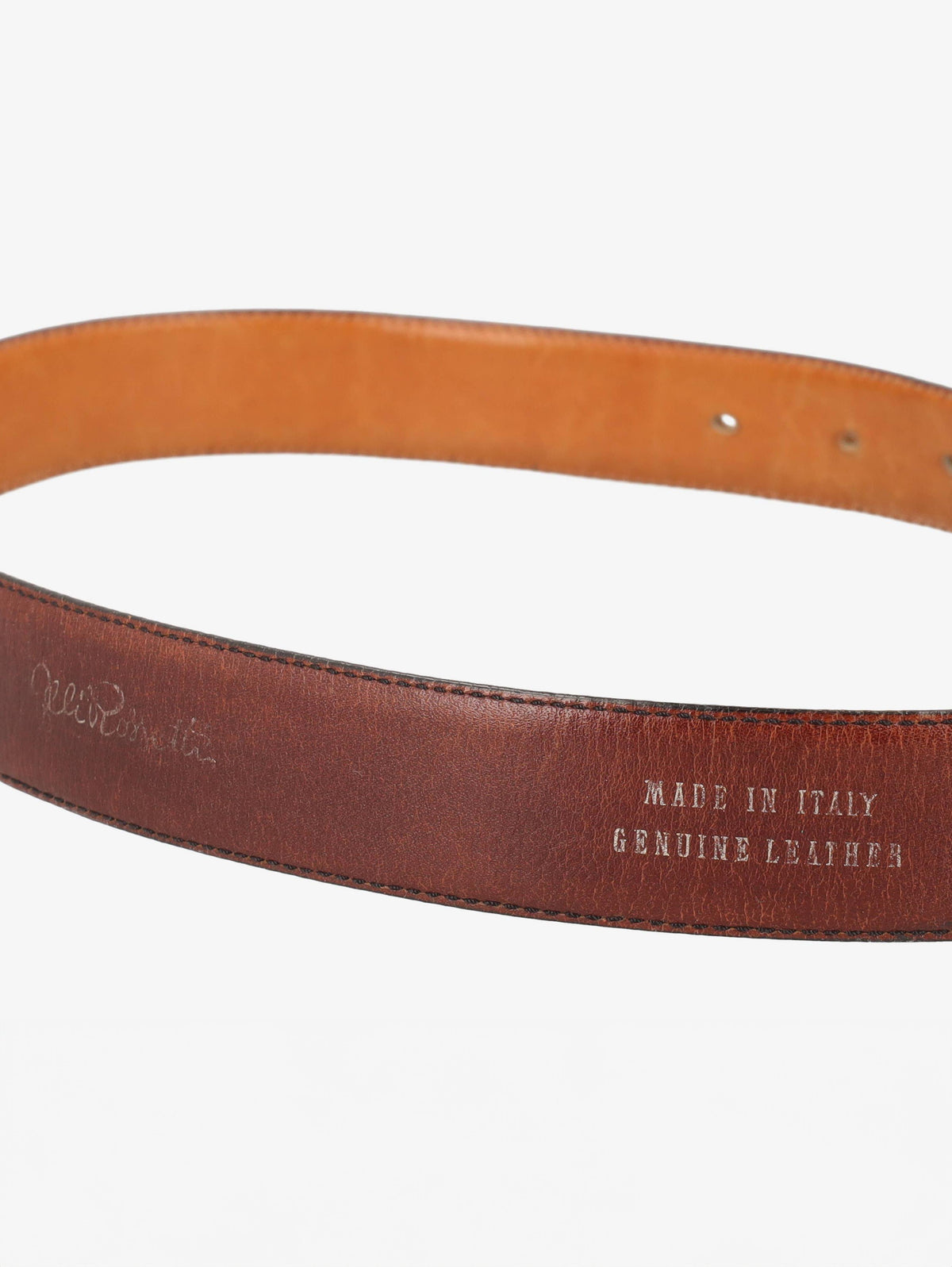 Vintage Thin Leather Belt WCV13032025.62.4  Vintage 