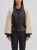 Gianfranco Ferré Jacket in Leather and Shearling wcv10043.11  Gianfranco Ferré 