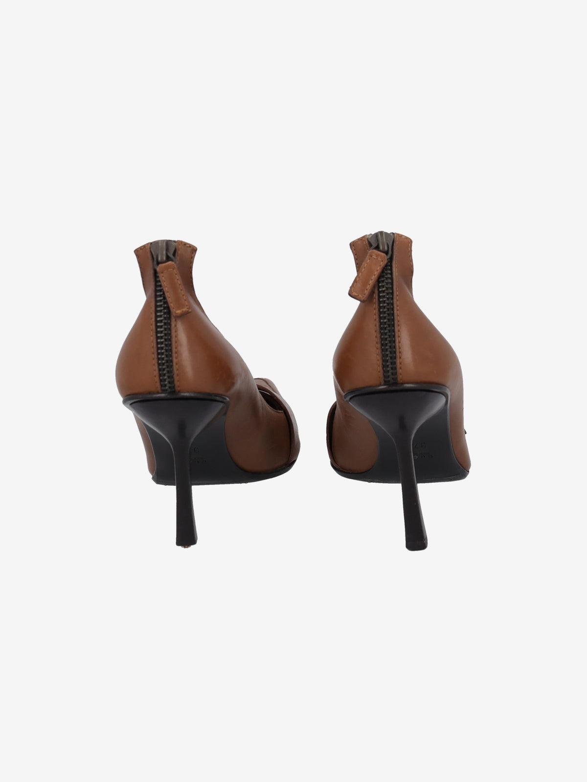 Gucci Leather Buckle Pointy-toe Pumps W170326.5  Gucci 