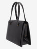 Vintage Black Lizard Leather Handbag WCV300625.38  Vintage 