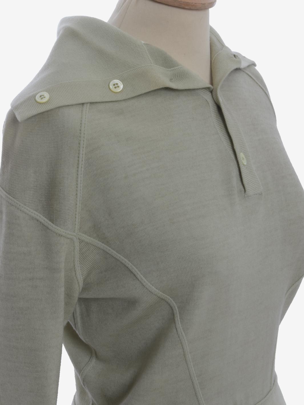 Alaïa 羊毛鼠尾草套装 - 80 年代