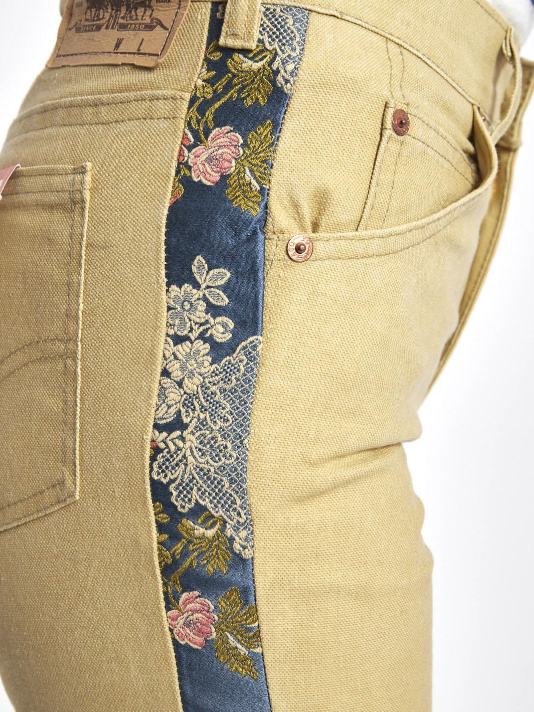 1980's Levi's jeans, customised by Cavalli e Nastri W22031721  Cavalli e Nastri 