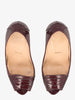 Louboutin Open Toed Heels in Burgundy Leather WCV161224_70  Christian Louboutin 