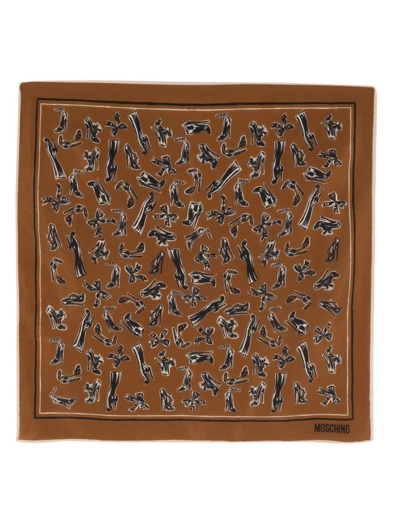 Moschino Patterned Foulard WCV241083  Moschino 