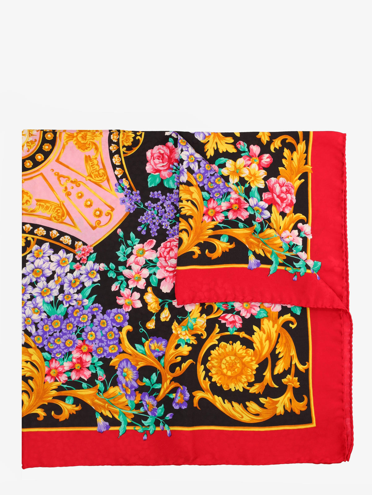 Vintage Baroque Print Foulard WCV300625.31  Vintage 
