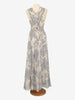 André Laug Grey Floreal  Long Dress WCV151124.13  Andre Laug 
