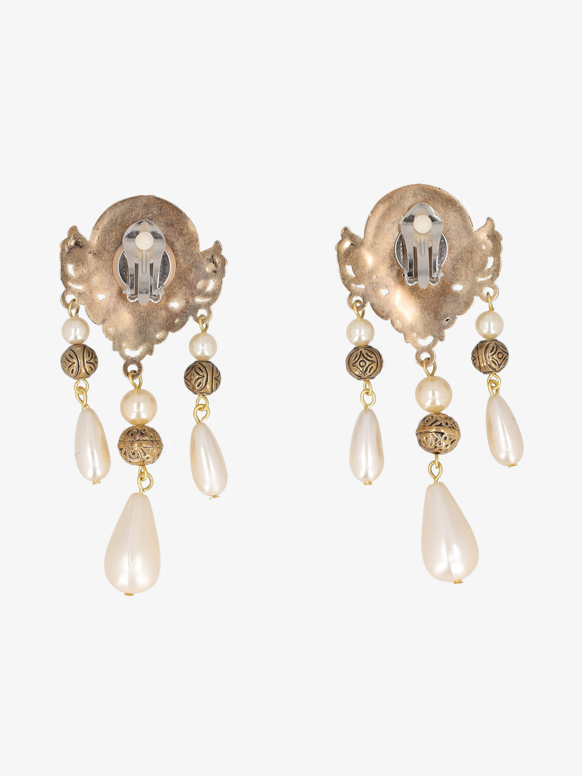 Correani Pearl Dangle Earrings