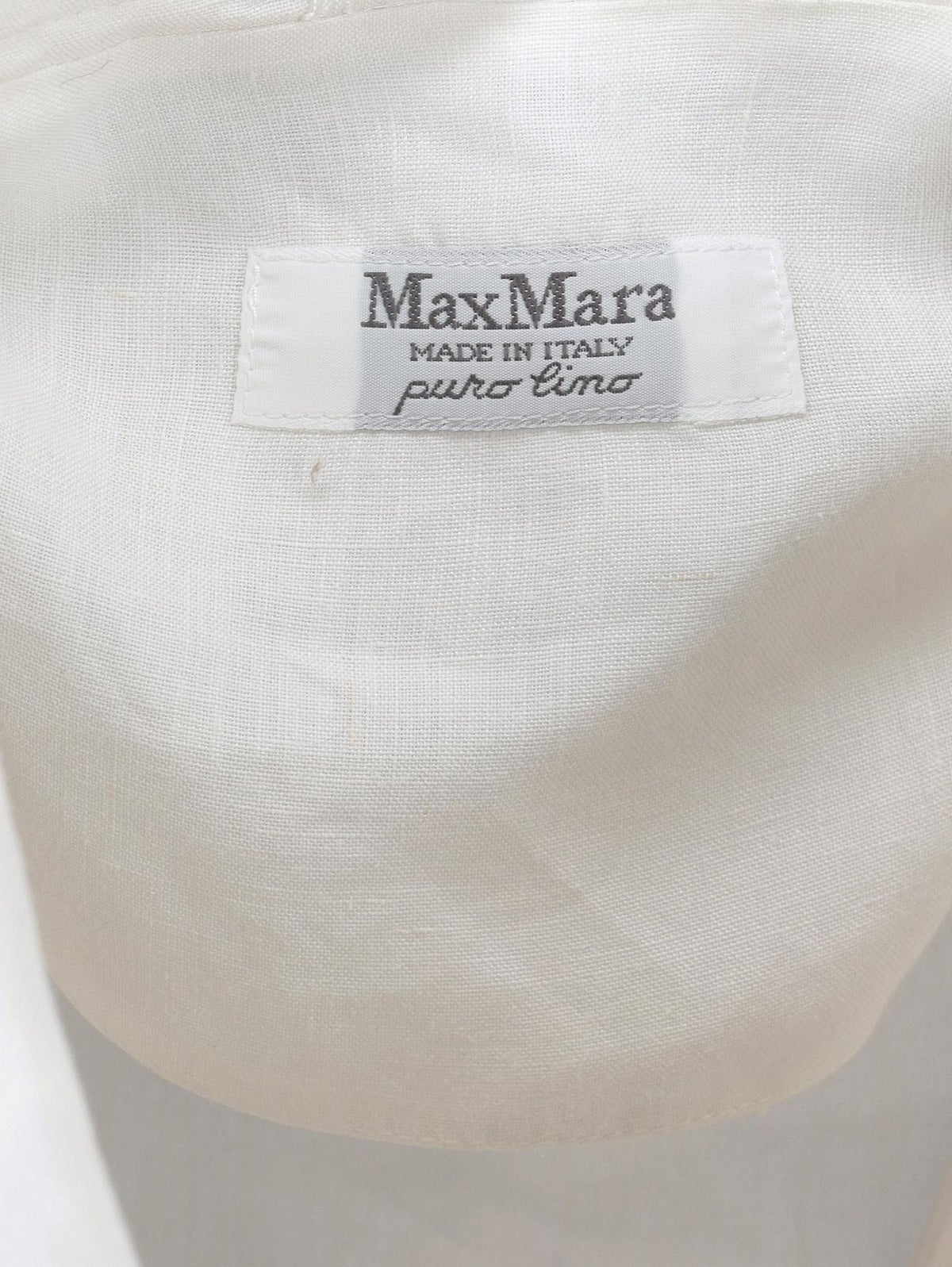 MaxMara Double-Breasted Linen Blazer with Gold Buttons W150626.18  Max Mara 