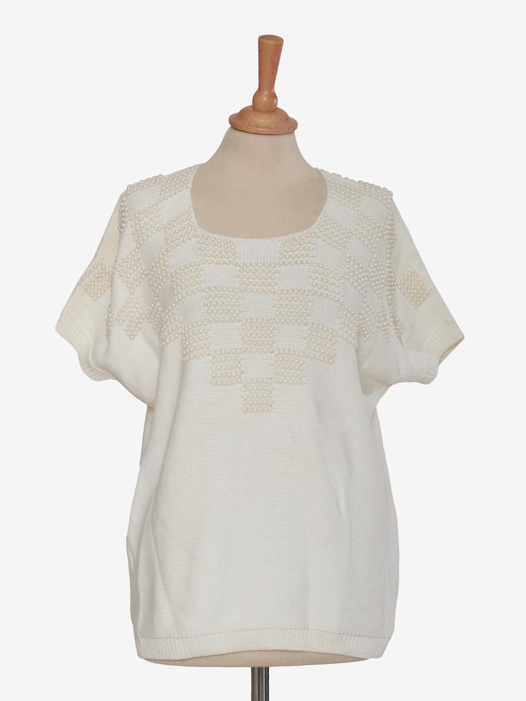 T-shirt Krizia in cotone bianco