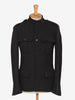 Giacca sahariana Yves Saint Laurent in cotone nero