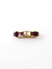 1980s Correani rigid bracelet with crocodile patterned  strap and W22033025  Correani 
