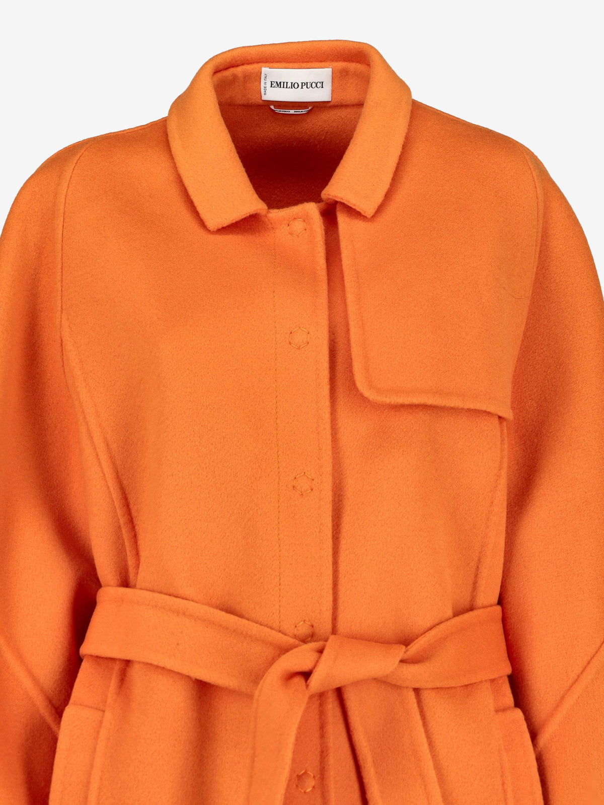 Emilio Pucci Belted Wool Coat CVM26.6.116  Emilio Pucci 