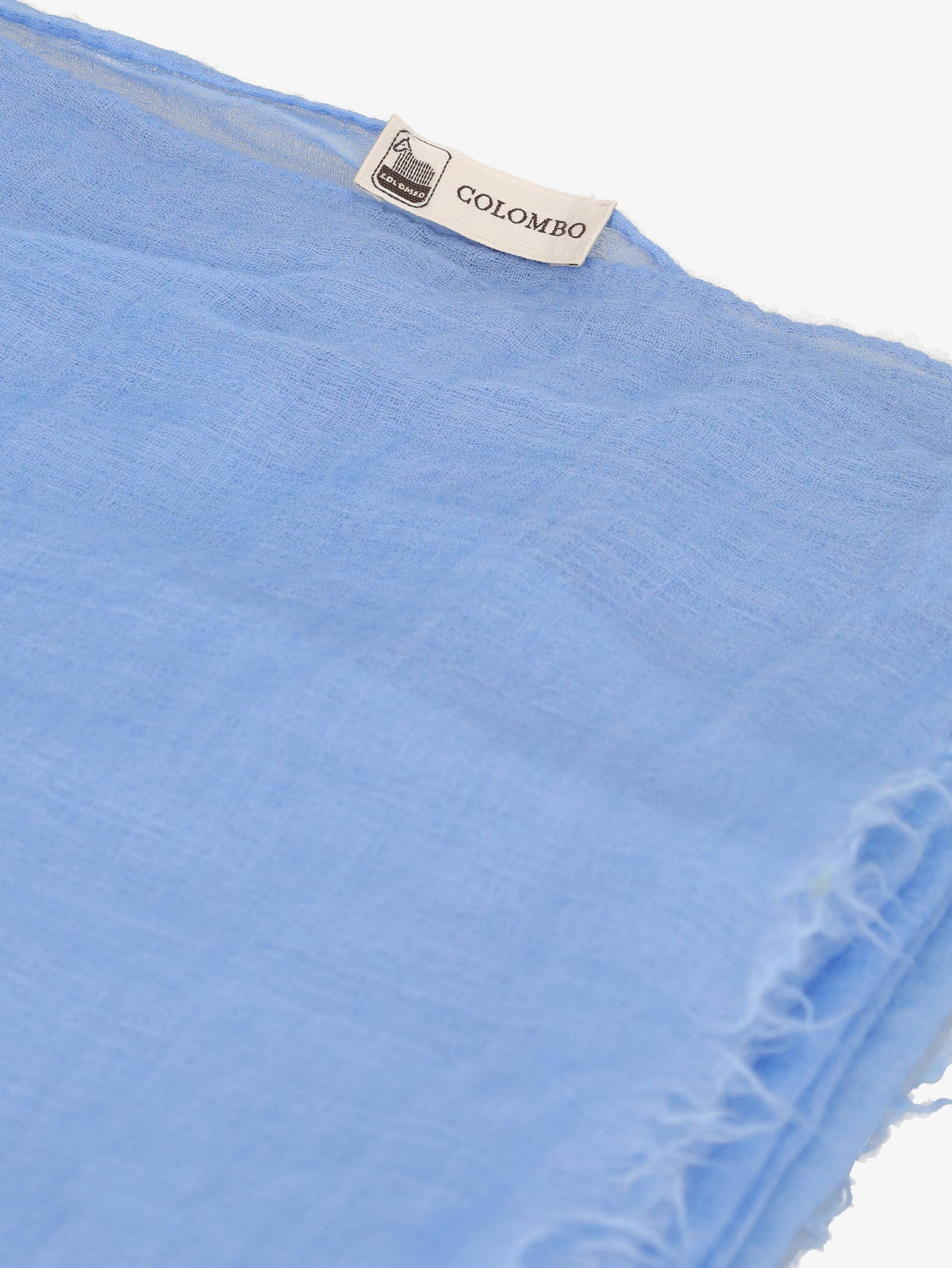 Vintage Light Blue Foulard WCV13032025.73.3  Vintage 