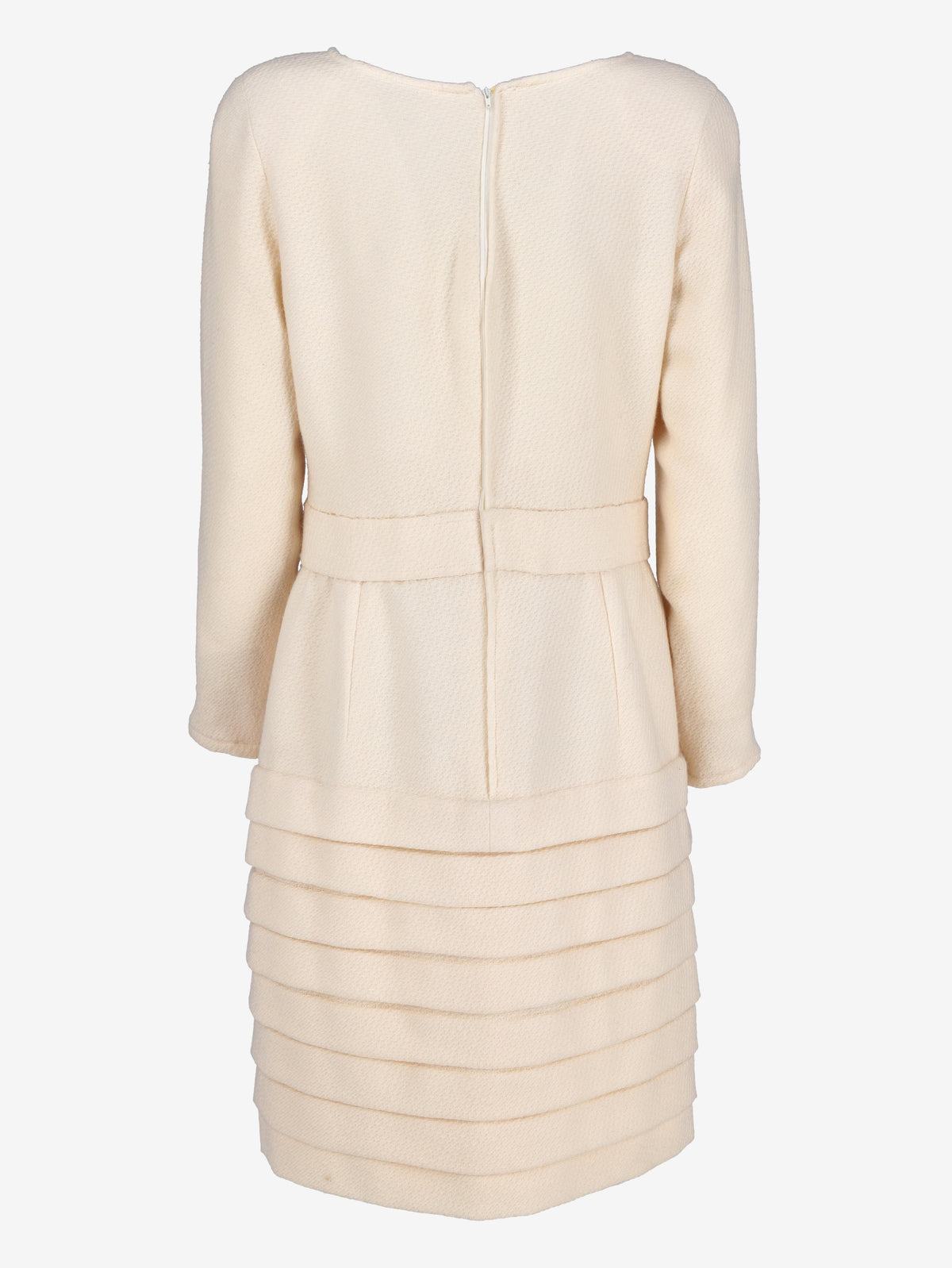 Valentino White Wool Midi Dress MR260725.36  Valentino Boutique 