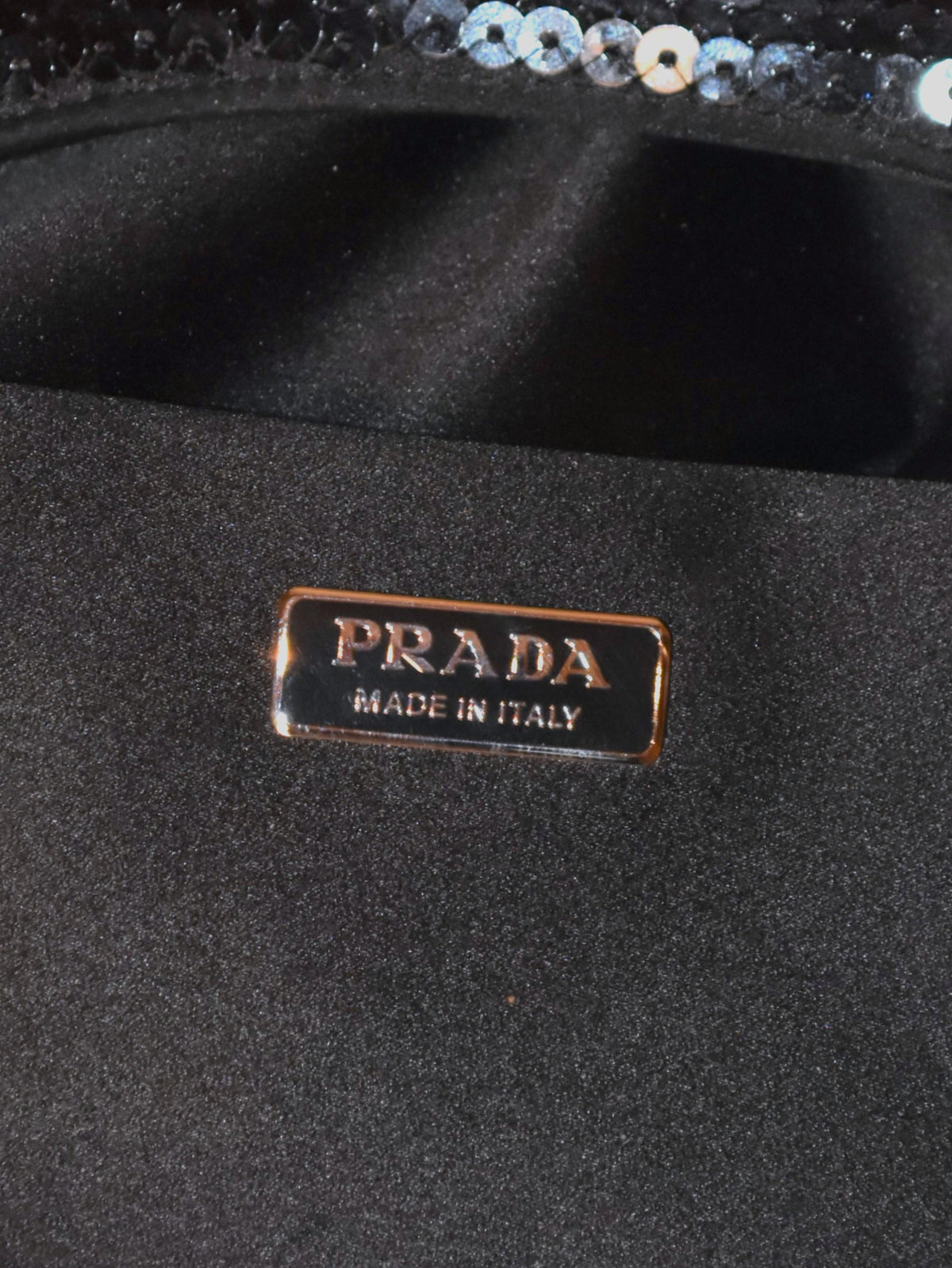 paillettes con logo  con doppia tracolla MR20112025.16  Prada 
