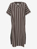 Jil Sander Striped Tunic Dress with Wide Sleeves W7426.33  Jil Sander 