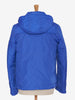 Giubbotto Comme des Garçons in tessuto tecnico blu