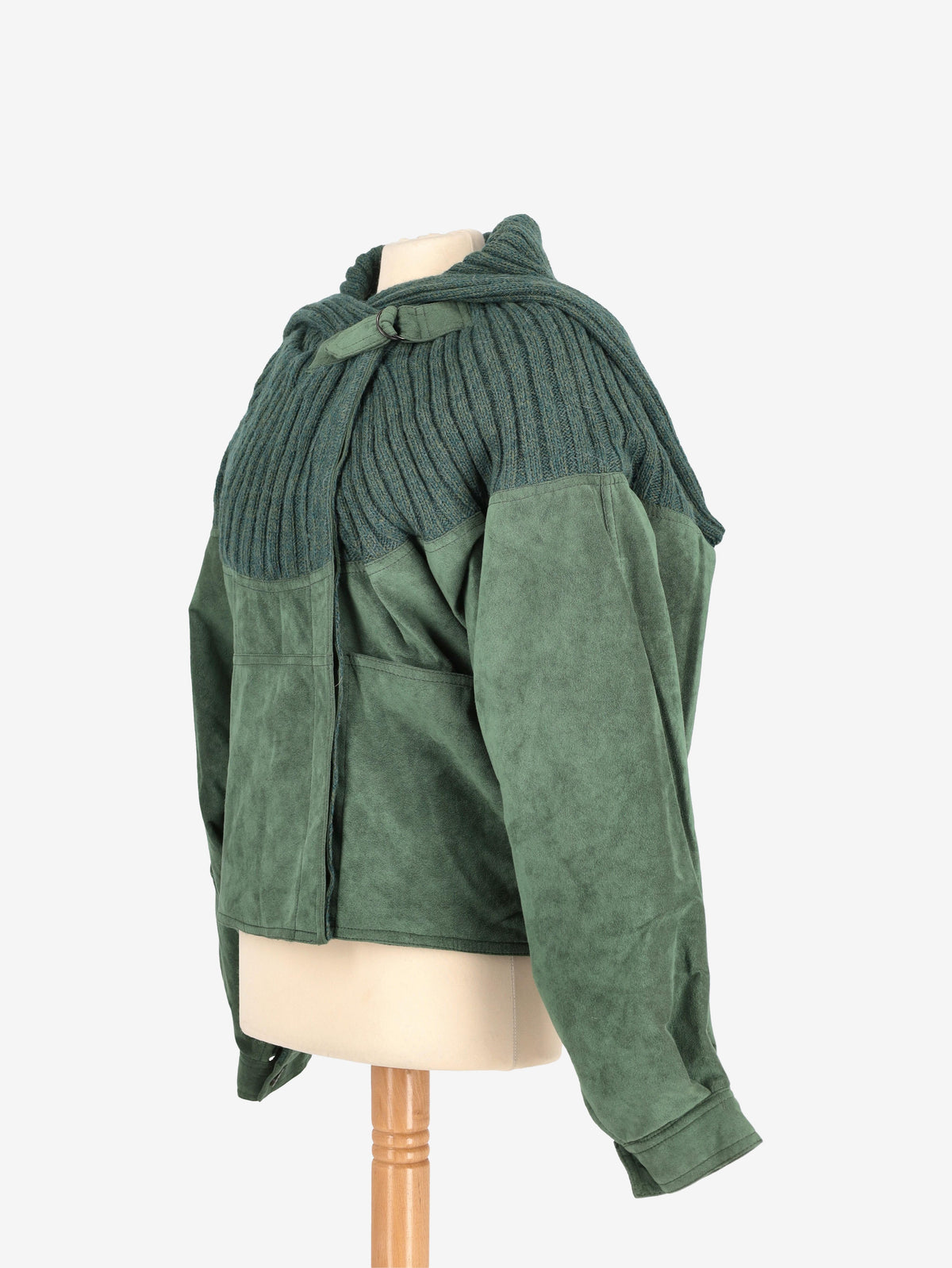 Mondrian Green Wool-Blend Jacket W2511.115.10  Mondrian 