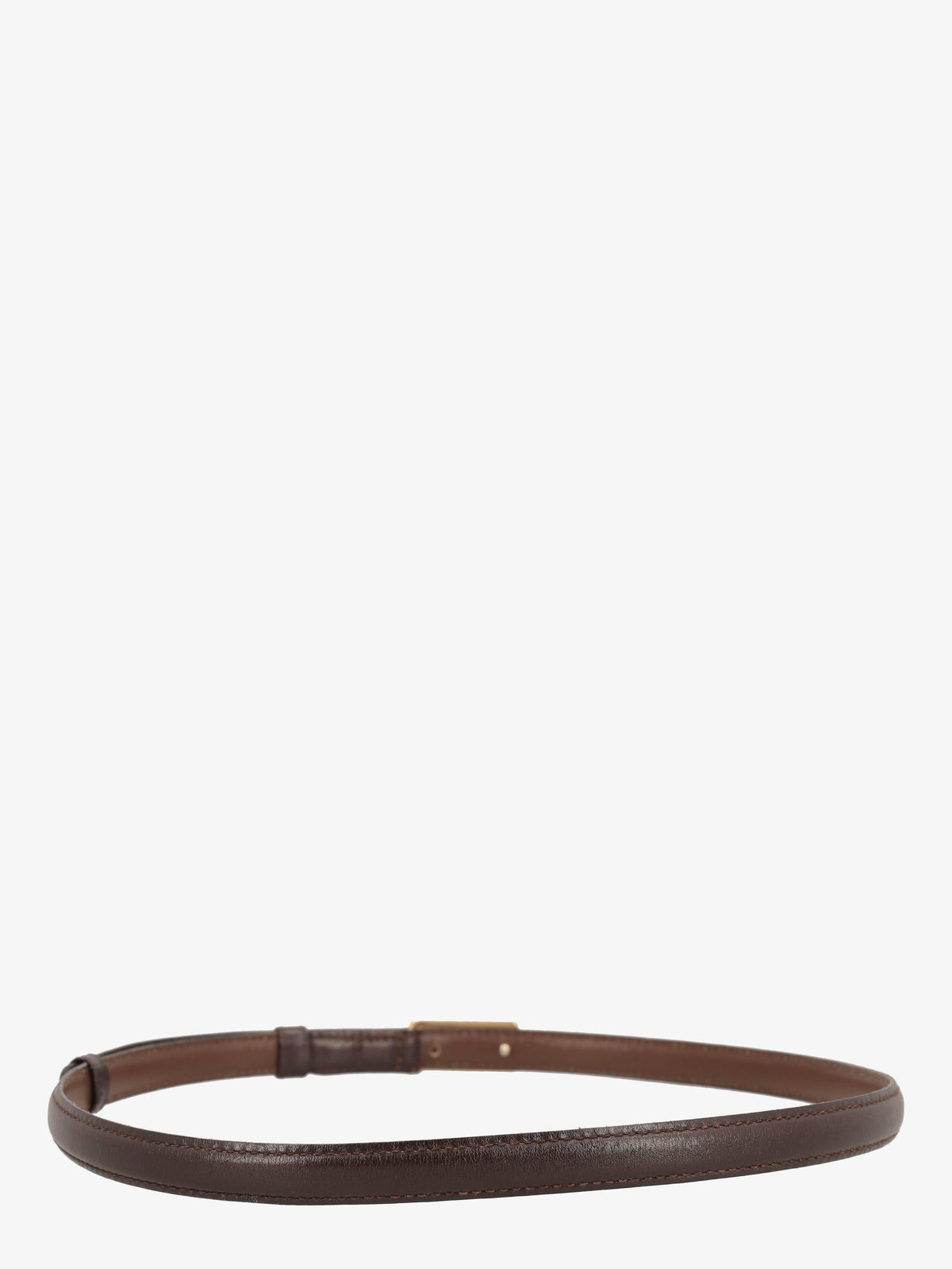 Mila Schön Leather Thin Belt