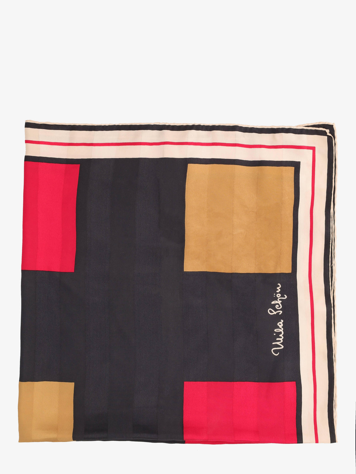 Mila Schön Square Silk Foulard