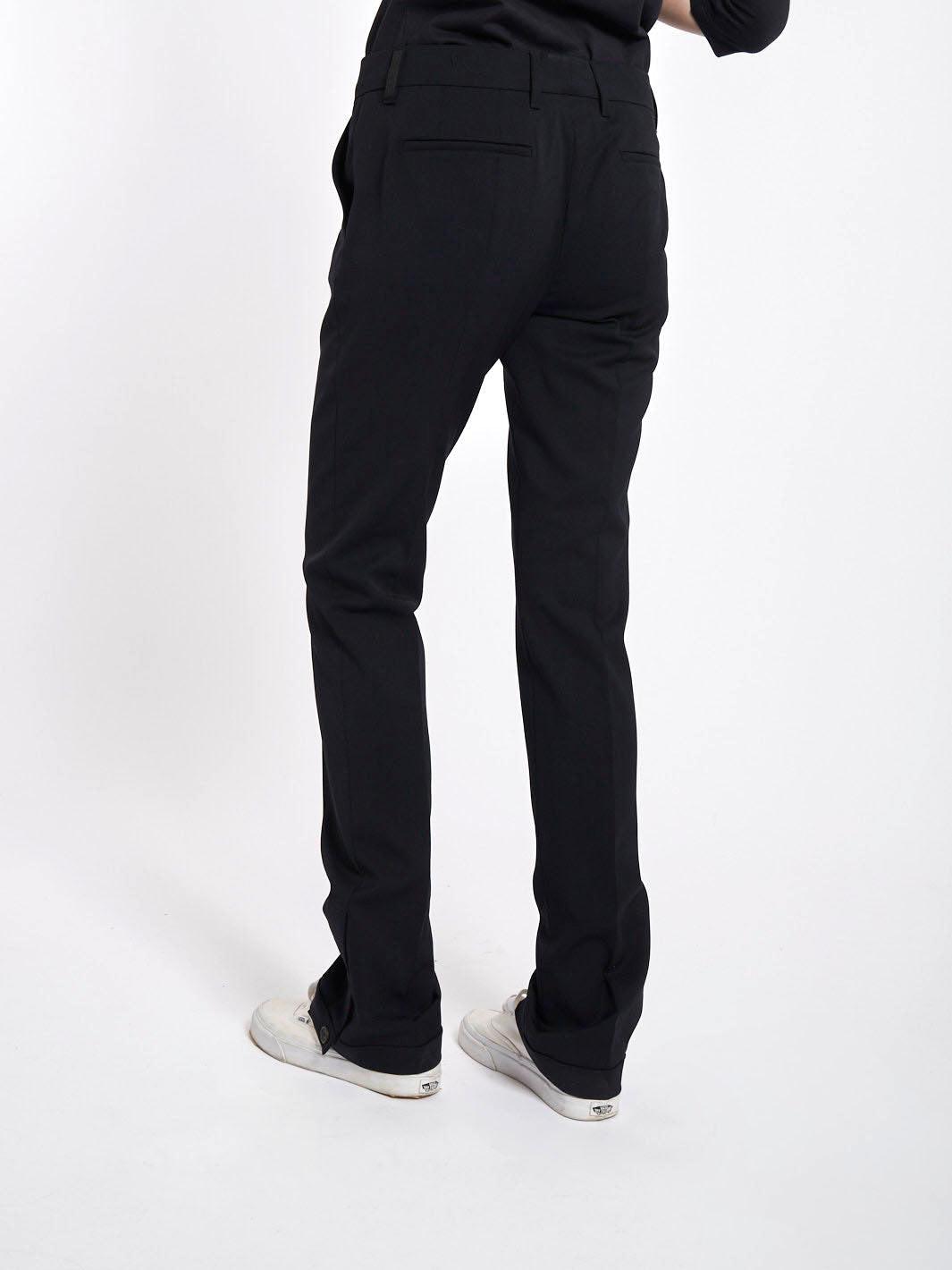 Y2K black low-rise Prada trouser with pockets W22031723  Prada 