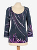 Just Cavalli Feather Print Shirt W24121253.5  Just Cavalli 