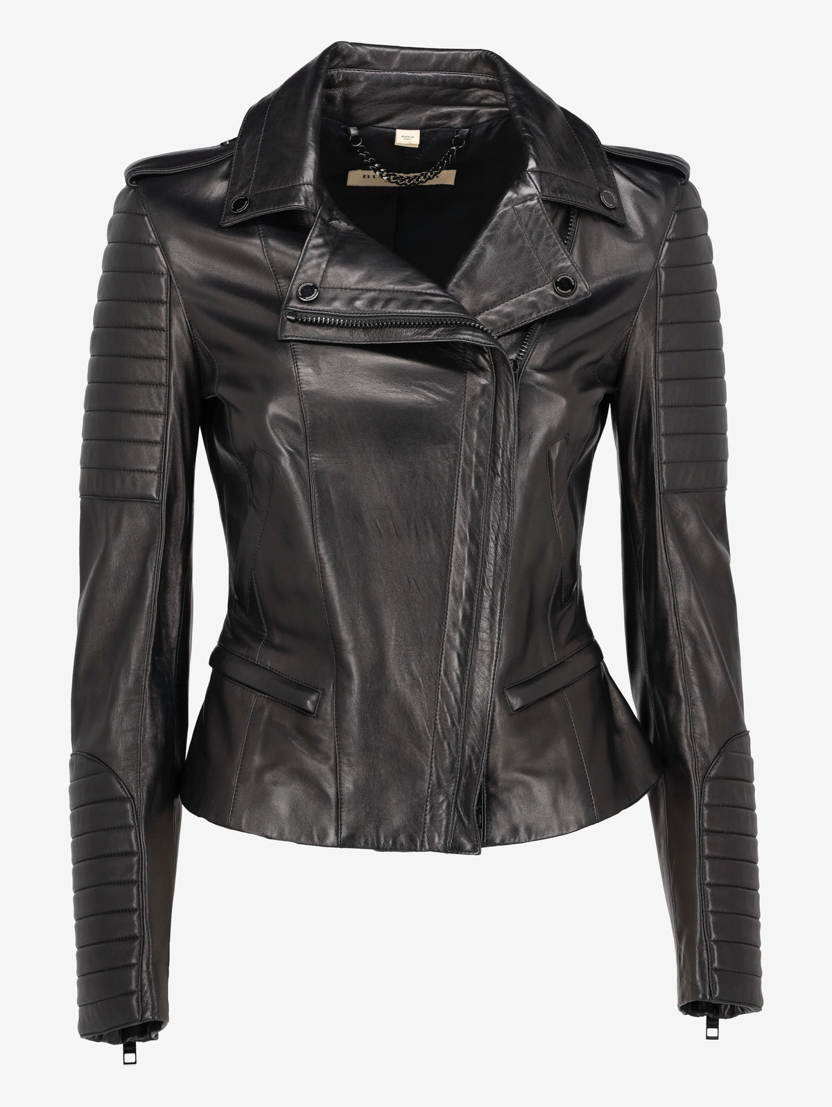 Burberry Classic Leather Biker Jacket W7426.14  Burberry 