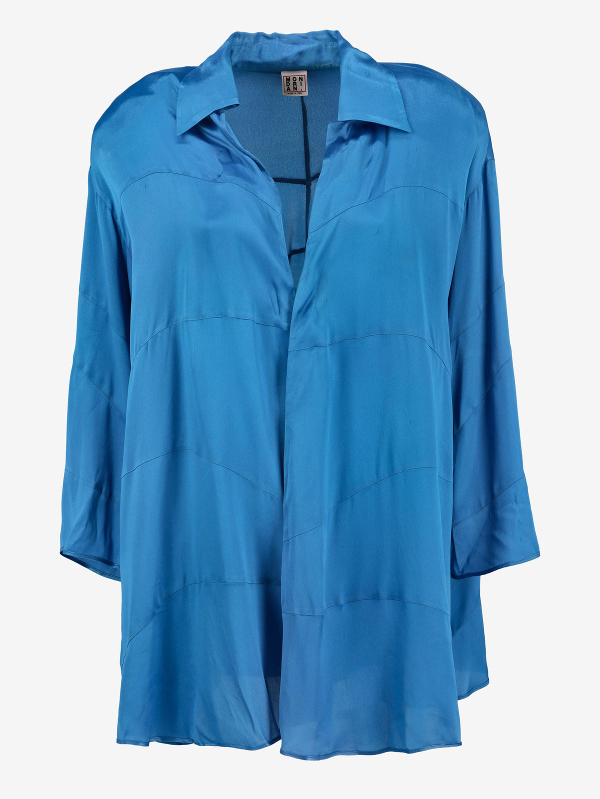 Mondrian Blue Silk Shirt WCV041224.24  Mondrian 