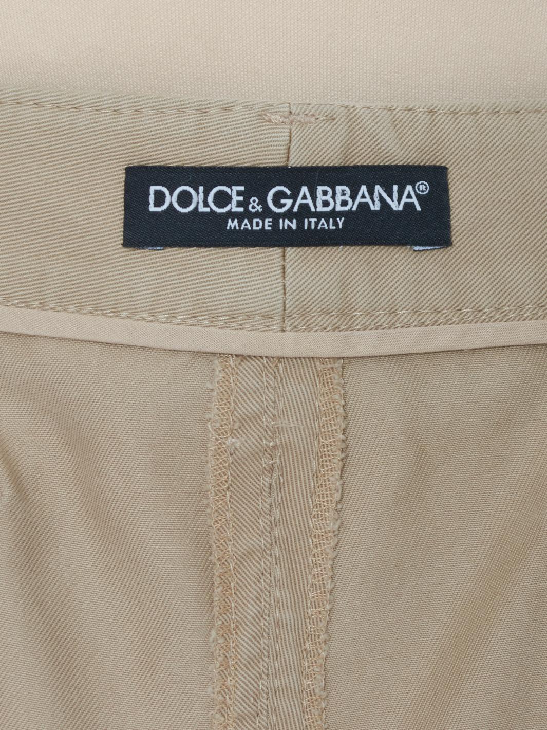 Dolce & Gabbana safari style skirt