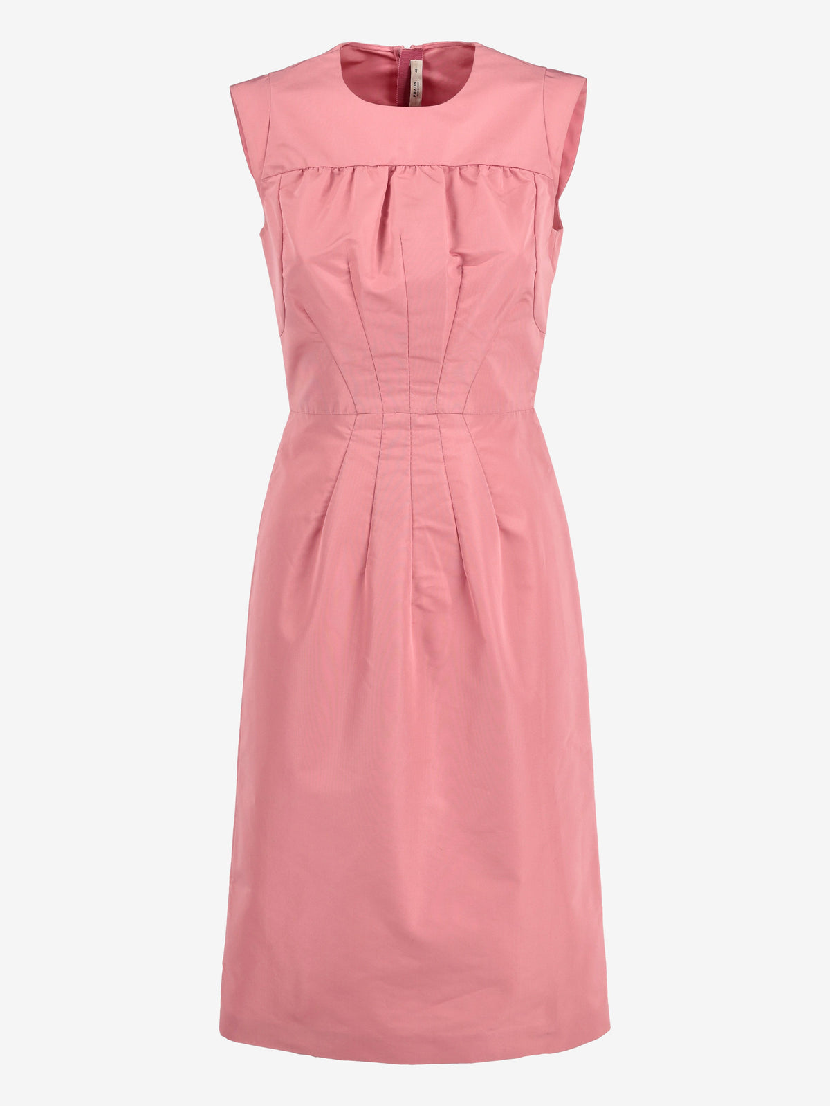 Prada Pink Silk Dress MR091024.6  Prada 