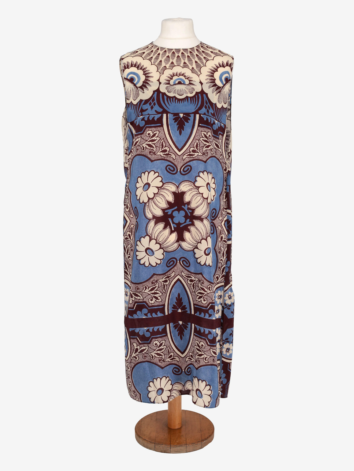 Valentino Patterned Silk Top WCV241010228  Valentino 