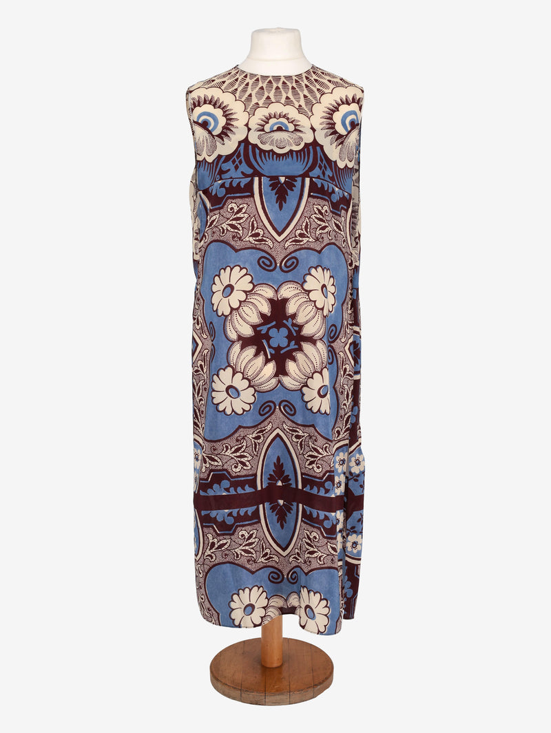 Valentino Patterned Silk Top WCV241010228  Valentino 