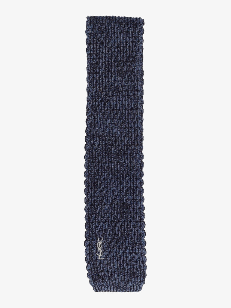 Yves Saint Laurent Blue Wool Tie WCV300625.10  Yves Saint Laurent 