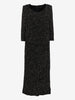 Vintage Beaded Midi Dress with Padded Shoulders W130426_1  Vintage 