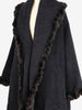 Fendi Black Fur Coat W2511.56  Fendi 