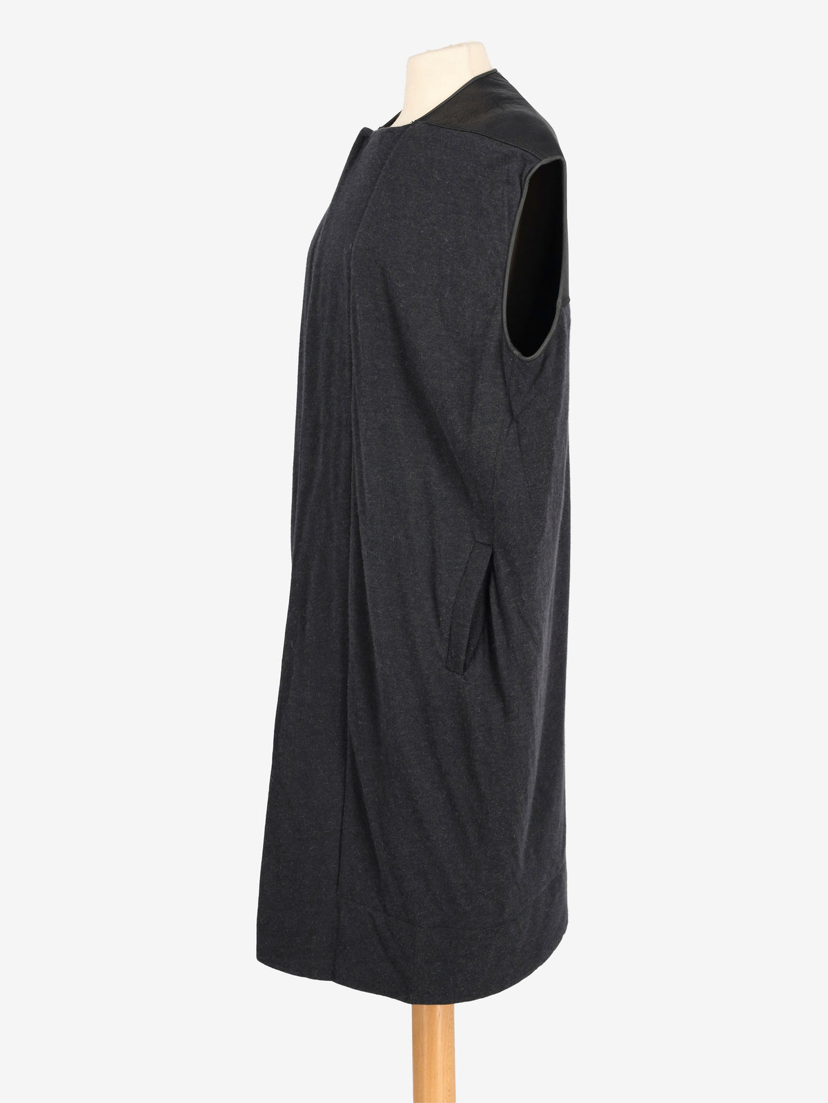 Rick Owens Lilies Leather Plain Mantle RM290925.70  Rick Owens 