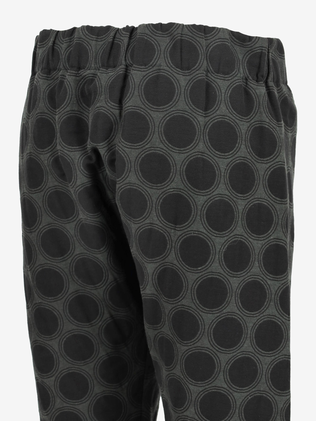 Marni Cotton Trousers with Circle Pattern MR040625.21  Marni 