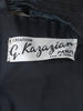 Vintage black silk dress MR202064  Vintage 